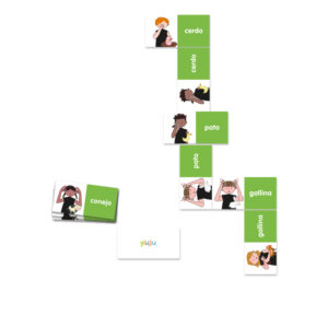 Domino animales Lengua de Señas Chilena